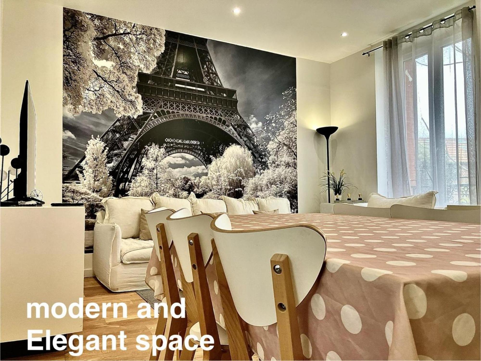 Paris City-Le Raincy - Facing Station - 4 To 8 Pers ภายนอก รูปภาพ