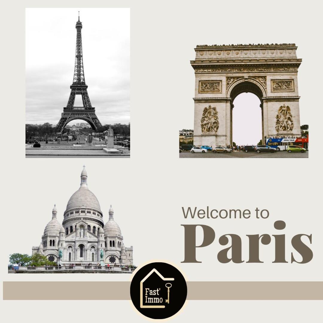 Paris City-Le Raincy - Facing Station - 4 To 8 Pers ภายนอก รูปภาพ