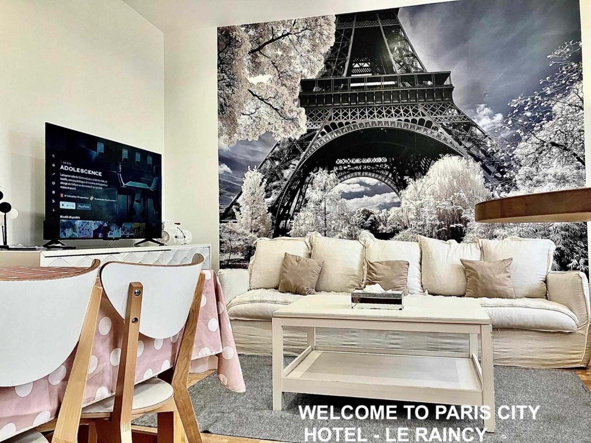 Paris City-Le Raincy - Facing Station - 4 To 8 Pers ภายนอก รูปภาพ